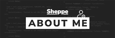 Alex Sheppe speaking at a demo‑day with an iPad in hand